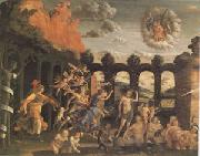 Andrea Mantegna Minerva Chases the Vices from the Garden f Virtue (mk05) oil